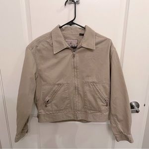 Liz Claiborne Twill Tan Woman’s Jacket